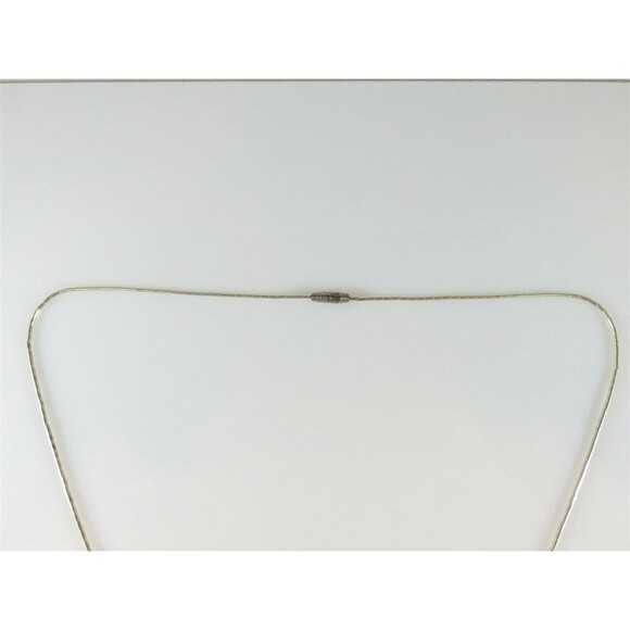 Liquid Silver Dream Weaver 18.5" Turquoise Necklace Sterling Silver - Picture 4 of 9